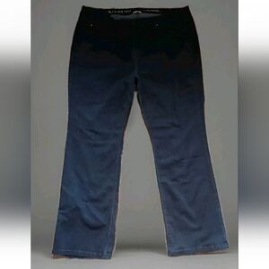 Laurie Felt Silky Baby Bell Vital Stretch Jeans Women's 2XP Dark Wash Boot Cut